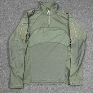 Massif FR Advanced 1/4 Zip Combat Shirt Ranger Green Medium